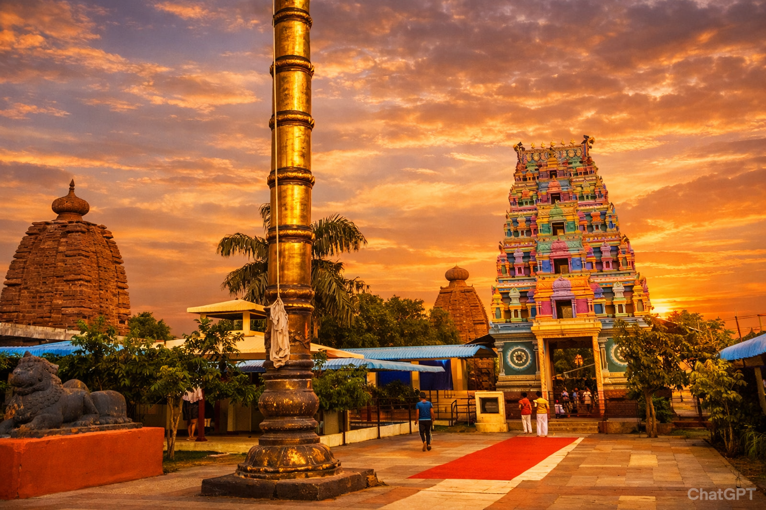 Jogulamba Devi Shakti Peeth, Alampur (Telangana)